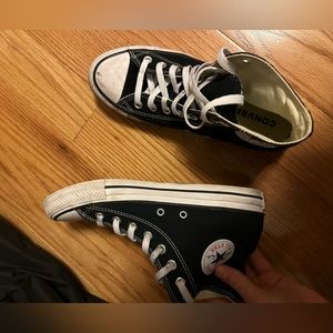 Black converse